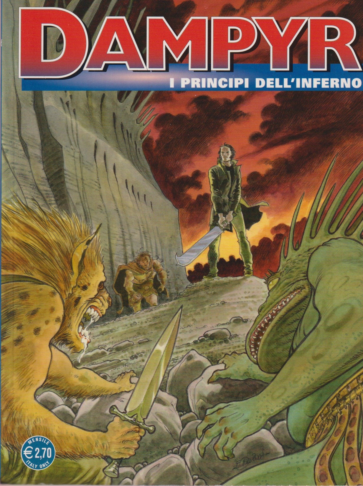Dampyr - Bonelli - fascia 100/199 - scegli il numero - V26