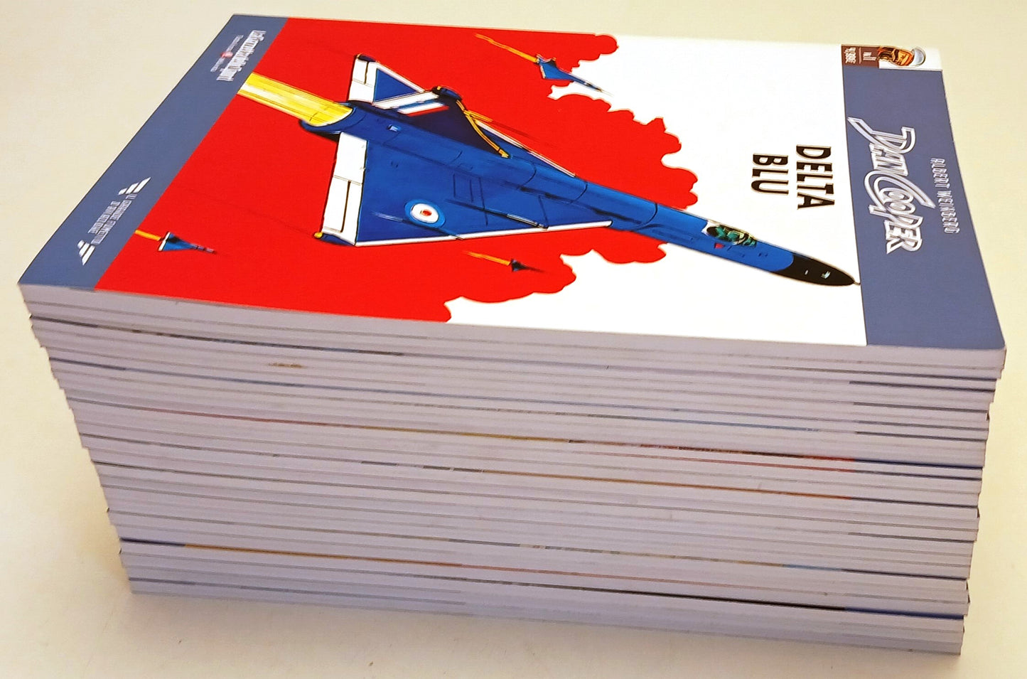FZ- GRANDE FUMETTO D'AVIAZIONE DAN COOPER 1/26 COMPLETA - WEINBERG - GdS- B- Z25