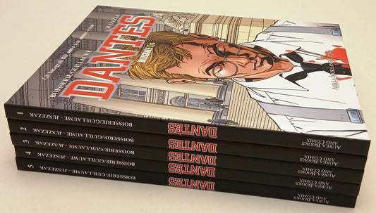 FV- DANTES 1/5 COMPLETA - BOISSERIE GUILARME JUSZEZAK- AUREA BOOKS COMIX- C- Z25
