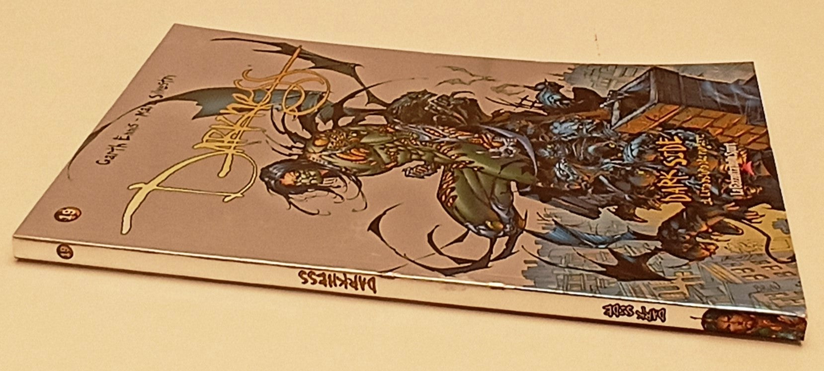 FV- DARK SIDE LATO OSCURO FUMETTI N.19 DARKNESS - GARTH ENNIS - GAZZETTA- B- F25