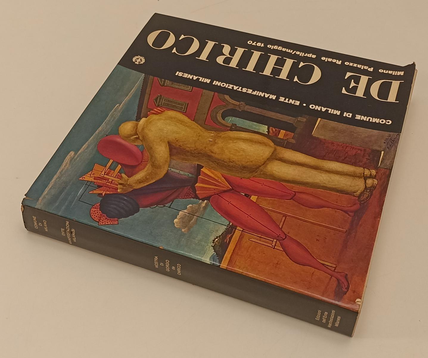 LT- MOSTRA GIORGIO DE CHIRICO-- ENTE MANIFESTAZIONE MILANESI--- 1970- CS- YFS224