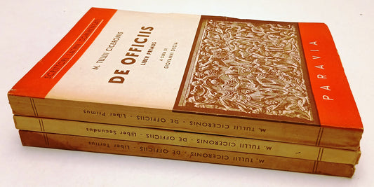 LZ- DE OFFICIIS 3 LIBRI - M. TULLII CICERONIS- PARAVIA- SCRITTORI LATINI- YFSXXX