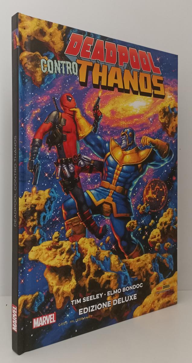 FV- DEADPOOL CONTRO THANOS CARTONATO - SEELEY BONDOC - PANINI -- C - F23