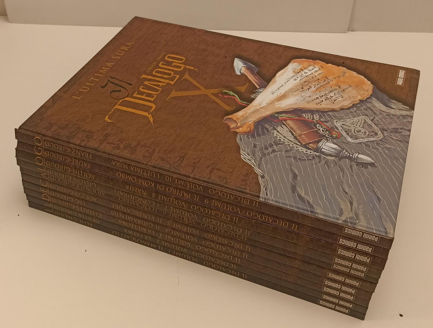 FV- IL DECALOGO 1/10 COLLEZIONE COMPLETA - GIROUD FRANZ - PANINI--- 2005- C- B24