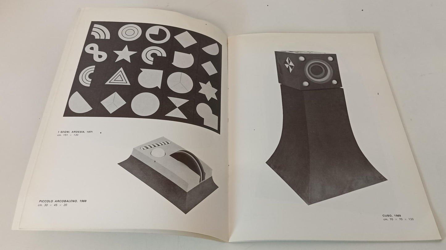 LT- DEL PEZZO GIUGNO 1971 CATALOGO OPERE- MARLBOROUGH GALLERIA D'ARTE- S- XFS169