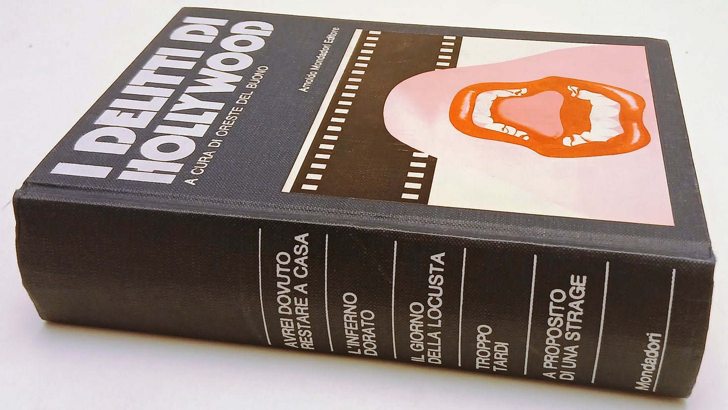 LG- I DELITTI DI HOLLYWOOD -- MONDADORI - OMNIBUS GIALLI - 1a ED. - 1973- C- XFS