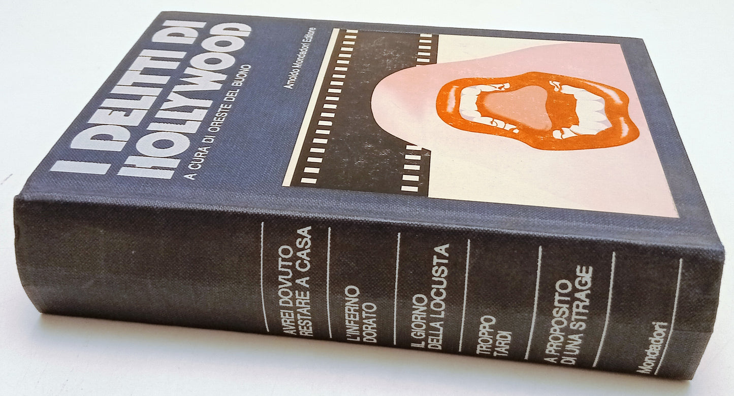 LG- I DELITTI DI HOLLYWOOD -- MONDADORI - OMNIBUS GIALLI - 1a ED. - 1973- C- XFS
