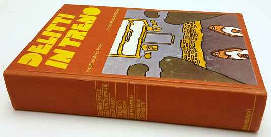 LG- DELITTI IN TRENO -- MONDADORI - OMNIBUS GIALLI - 1a ED. - 1976 - C - XFS