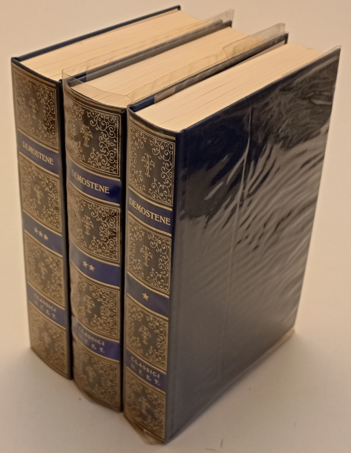 Discorsi e Lettere 3 volumi - Demostene - UTET Classici Greci - XFS