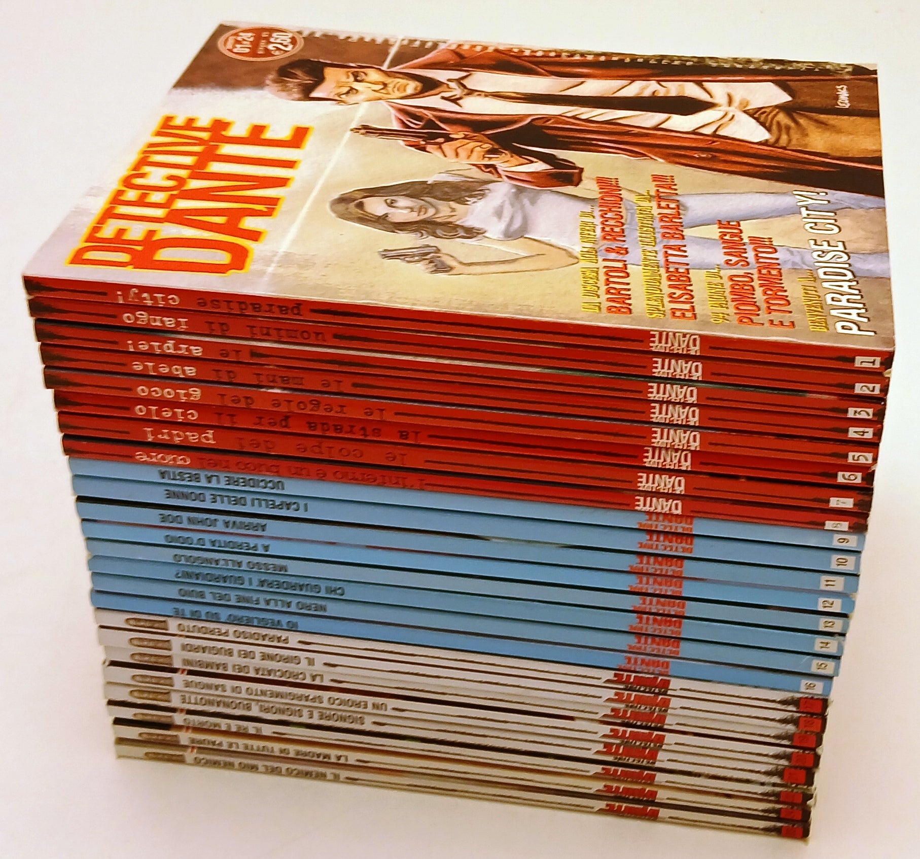 FB- DETECTIVE DANTE 1/24 + NUMERO ZERO -- EURA COMICS --- 2005 - B - H25