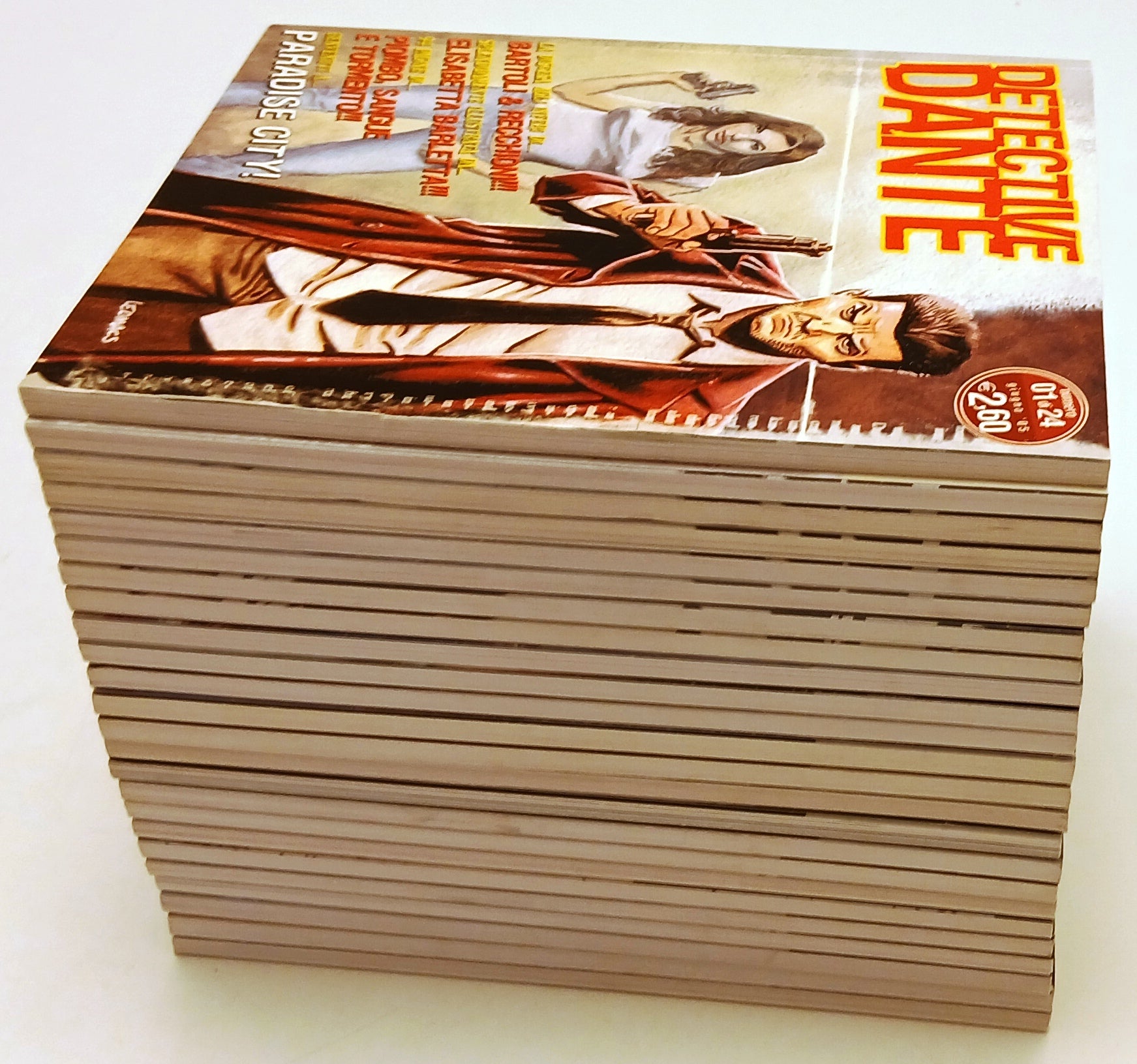 FB- DETECTIVE DANTE 1/24 + NUMERO ZERO -- EURA COMICS --- 2005 - B - H25