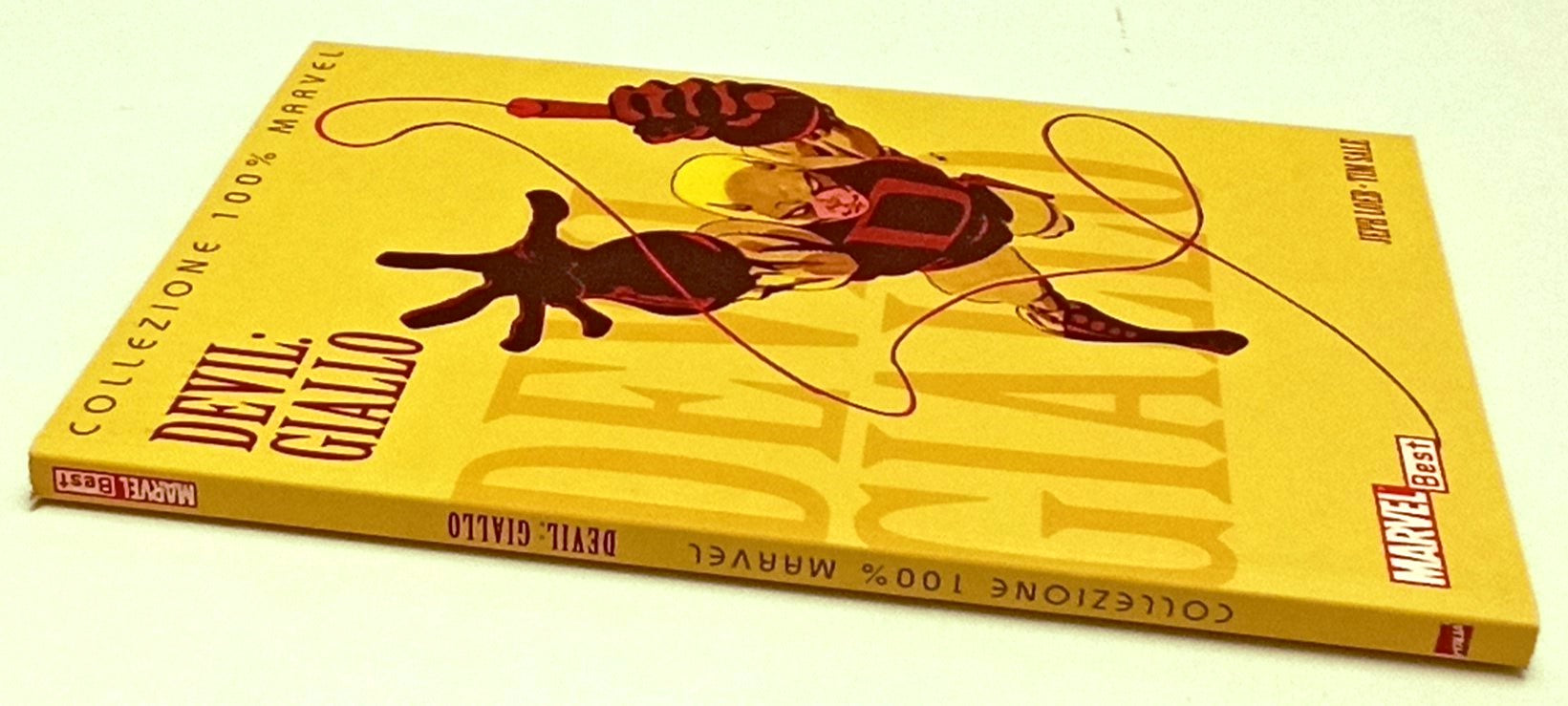 FV- COLLEZIONE 100% MARVEL BEST DEVIL GIALLO- JEPH LOEB TIM SALE- PANINI- B- F25
