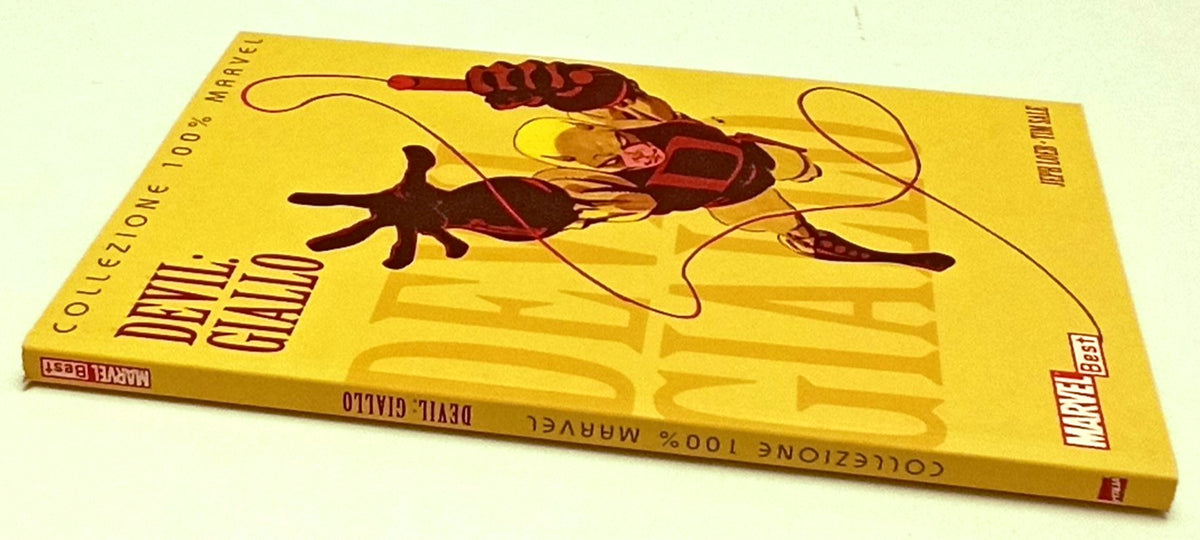 FV- COLLEZIONE 100% MARVEL BEST DEVIL GIALLO- JEPH LOEB TIM SALE- PANINI- B- F25