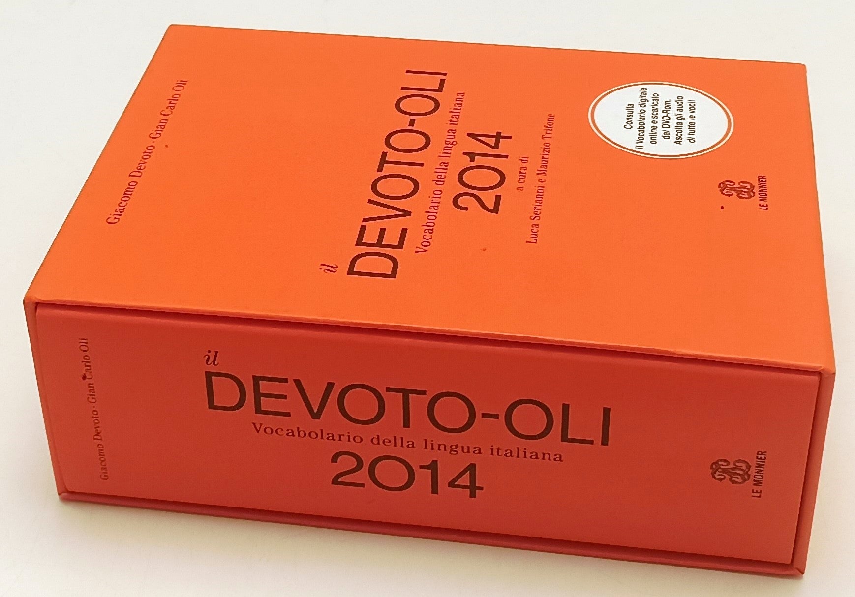 LZ- DEVOTO-OLI 2014 VOCABOLARIO DELLA LINGUA ITALIANA + DVD - LE MONNIER- ZFS191