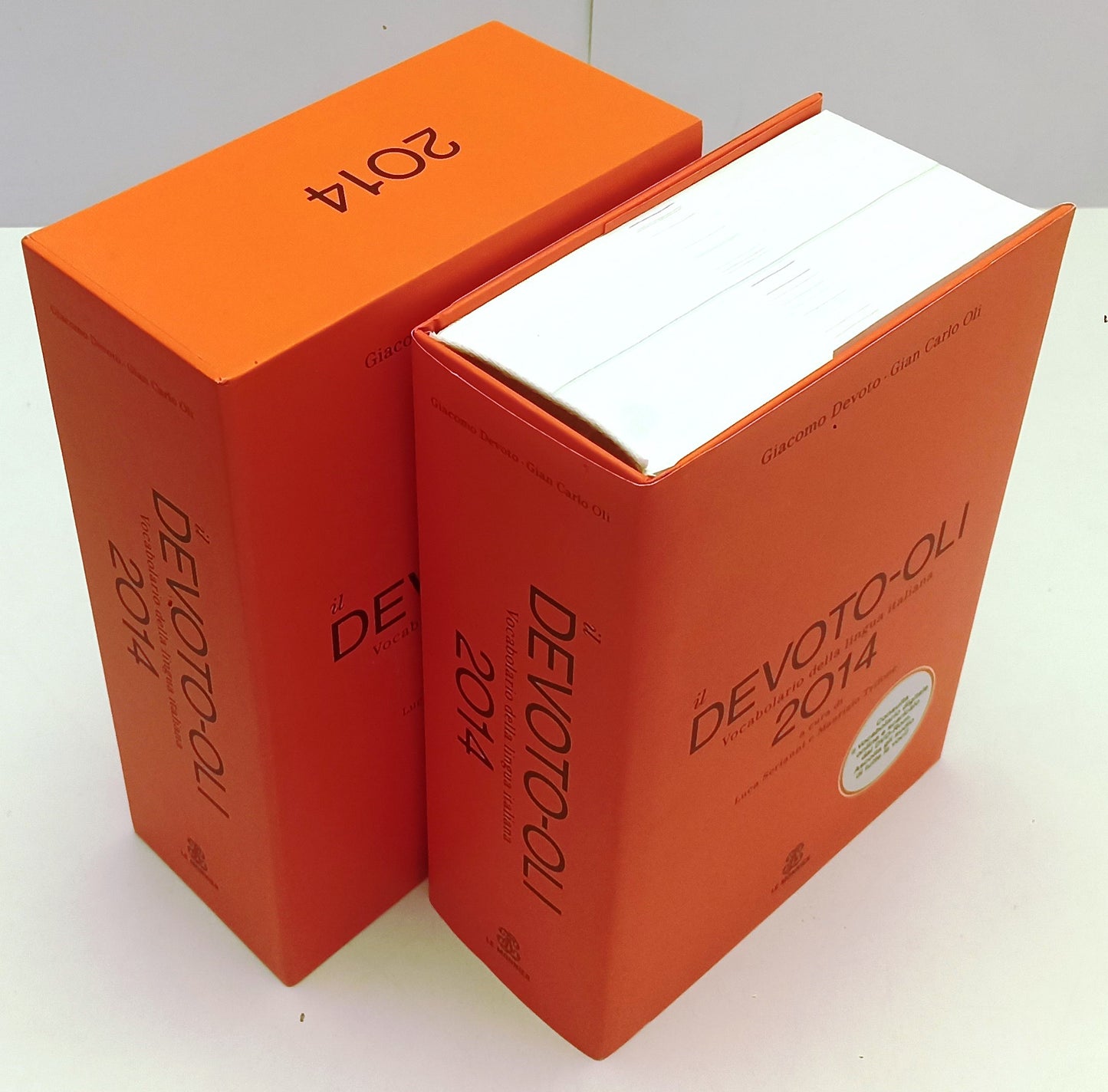LZ- DEVOTO-OLI 2014 VOCABOLARIO DELLA LINGUA ITALIANA + DVD - LE MONNIER- ZFS191