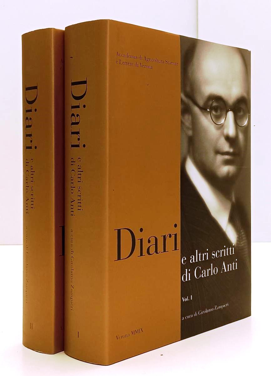 LS- DIARI E ALTRI SCRITTI DI DARIO ANTI I/II- GIROLAMO ZAMPIERI- 2009- CS- YFS72