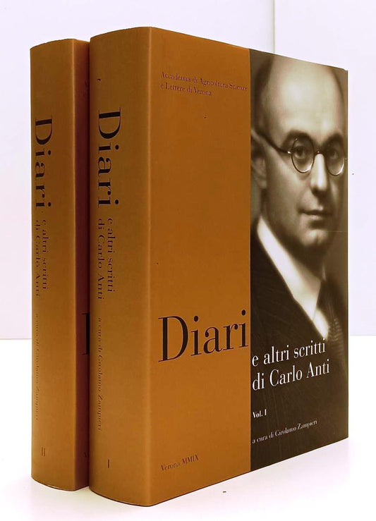 LS- DIARI E ALTRI SCRITTI DI DARIO ANTI I/II- GIROLAMO ZAMPIERI- 2009- CS- YFS72
