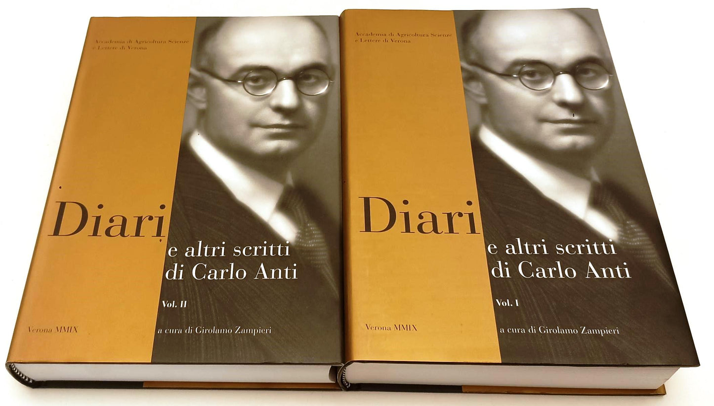 LS- DIARI E ALTRI SCRITTI DI DARIO ANTI I/II- GIROLAMO ZAMPIERI- 2009- CS- YFS72
