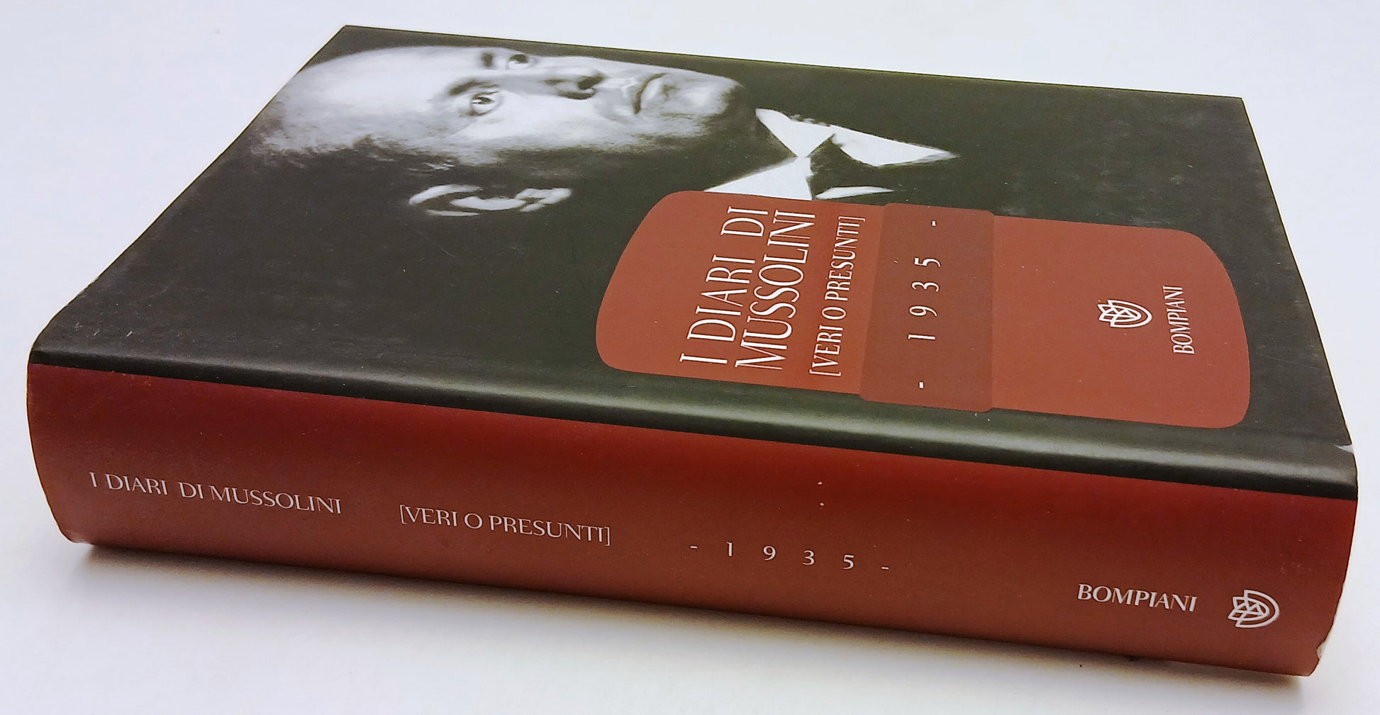 LS- I DIARI DI MUSSOLINI (VERI O PRESUNTI) 1935 -- BOMPIANI --- 2011- CS- YFS494