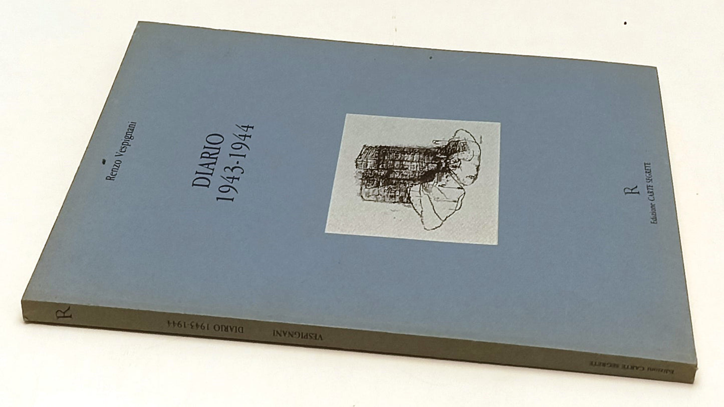 LT-  RENZO VESPIGNANI DIARIO 1943/44 CATALOGO - CARTE SEGRETE - 1991 - B- YFS219
