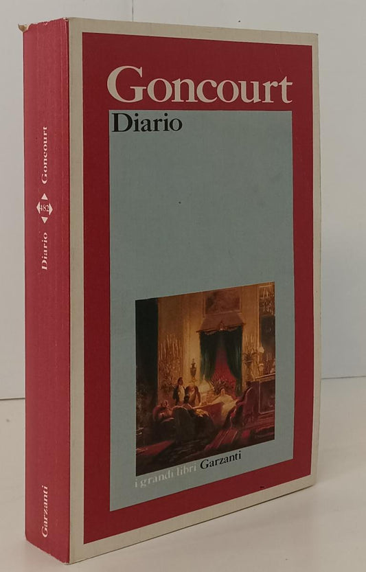 LN- DIARIO - GONCOURT - GARZANTI - I GRANDI LIBRI - 1a ED.- 1992- B- XFS
