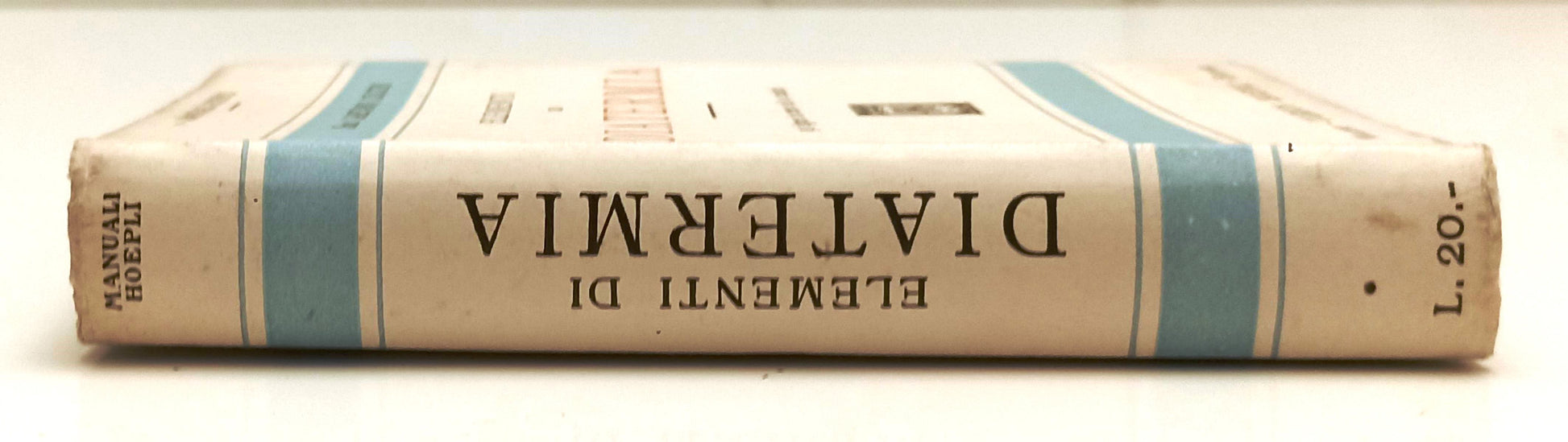 LH- ELEMENTI DI DIATERMIA- GAETANO ZUCCHI- HOEPLI- MANUALI- 1a ED.- 1928- C- XFS