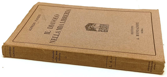 IL DIAVOLO NELLA MIA LIBRERIA - ALFREDO PANZINI - MONDADORI ---- B - XFS207