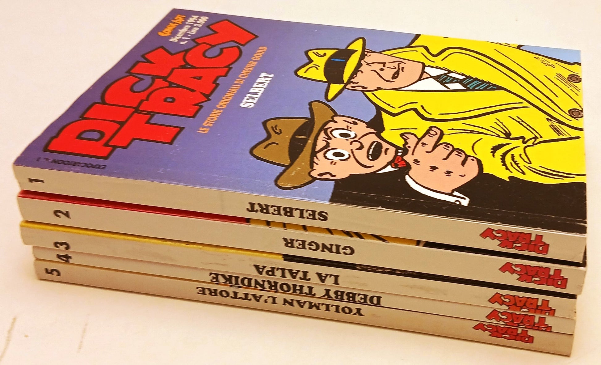 FZ- DICK TRACY 1/5 - CHESTER GOULD - COMIC ART -- B - H25