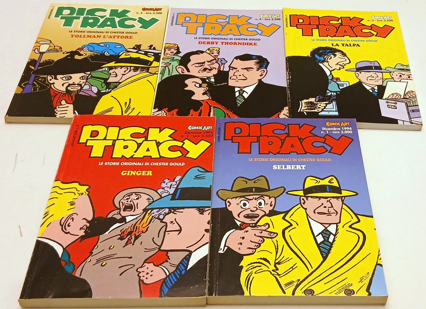 FZ- DICK TRACY 1/5 - CHESTER GOULD - COMIC ART -- B - H25
