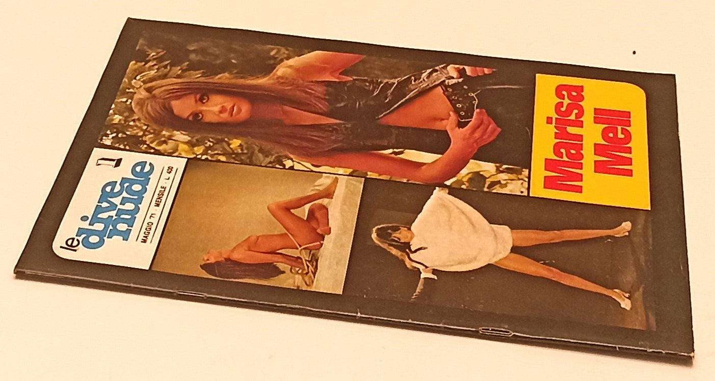 LX- RIVISTA LE DIVE NUDE 1 1971 MARISA MELL - RVSa467