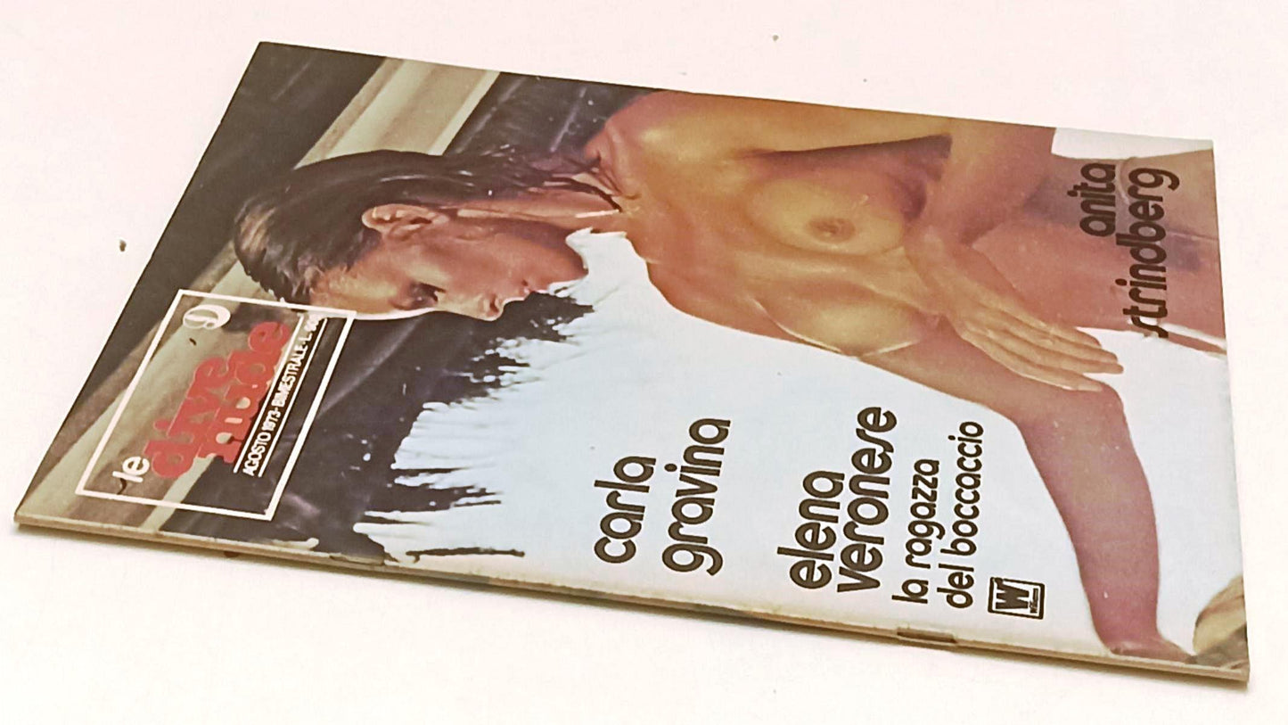 LX- RIVISTA LE DIVE NUDE 9 AGOSTO 1973 ANITA STRINDBERG - WILLIAMS - S - RVSa435