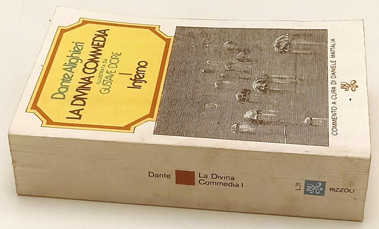 LN- LA DIVINA COMMEDIA ill. GUSTAVE DORE' INFERNO - DANTE - RIZZOLI- BUR- B- XFS