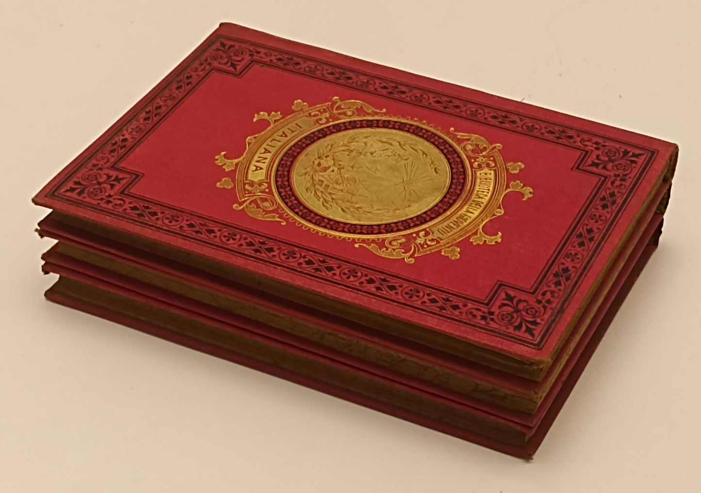 LN- LA DIVINA COMMEDIA - DANTE ALIGHIERI - BIBLIOTECA GIOVENTU' --- 1892 - XFS74