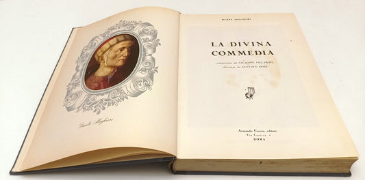 La Divina Commedia - Dante Alighieri - Curcio - 1956- ill. Gustavo Dore'- YFS280