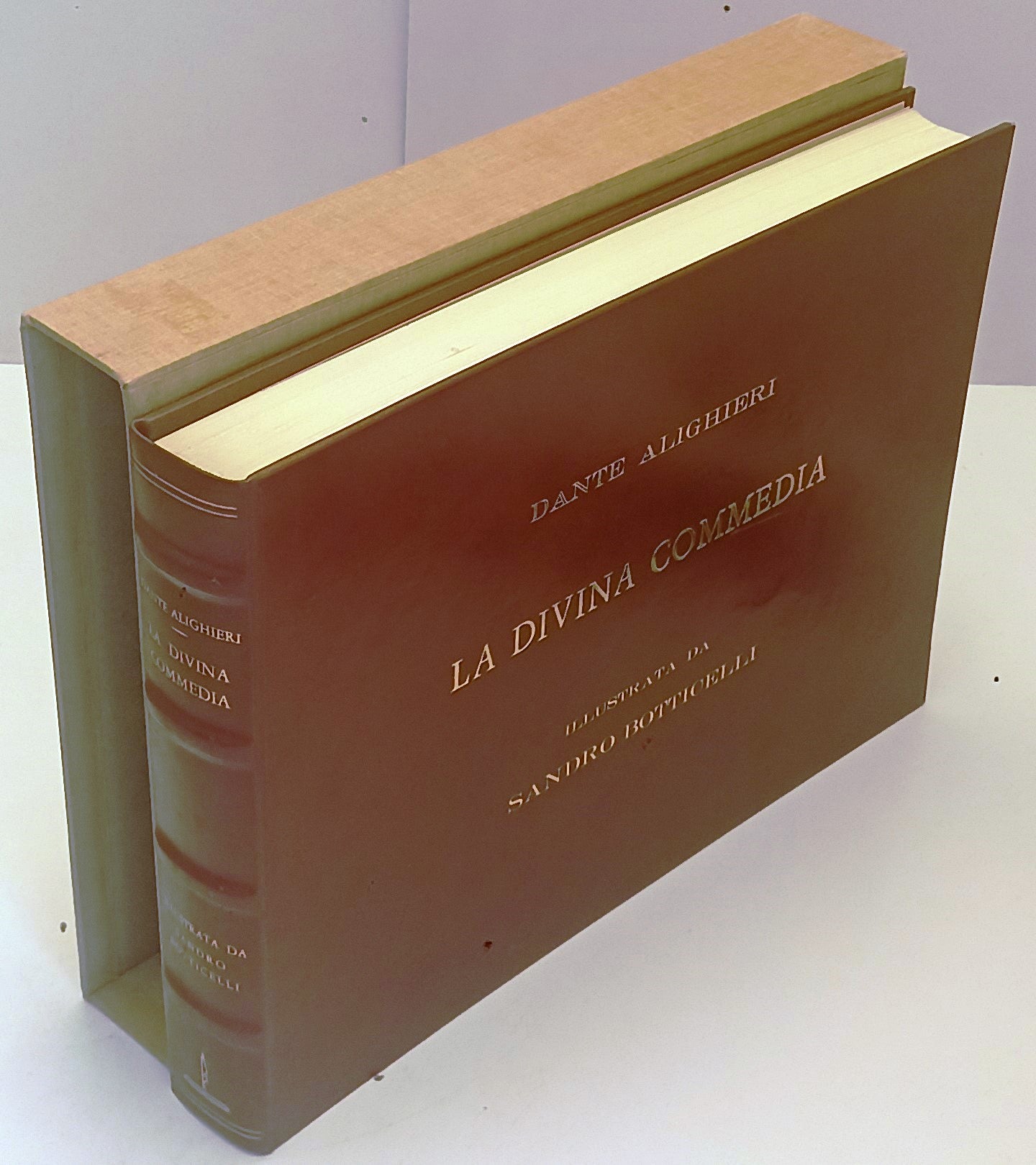 LN- LA DIVINA COMMEDIA illustrata da BOTTICELLI- DANTE ALIGHIERI- LIBRO FIELD- ZFS
