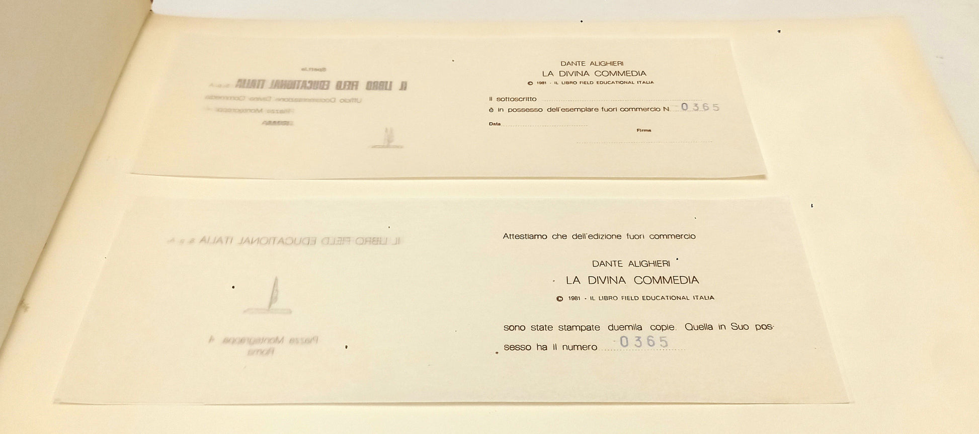 LN- LA DIVINA COMMEDIA illustrata da BOTTICELLI- DANTE ALIGHIERI- LIBRO FIELD- ZFS