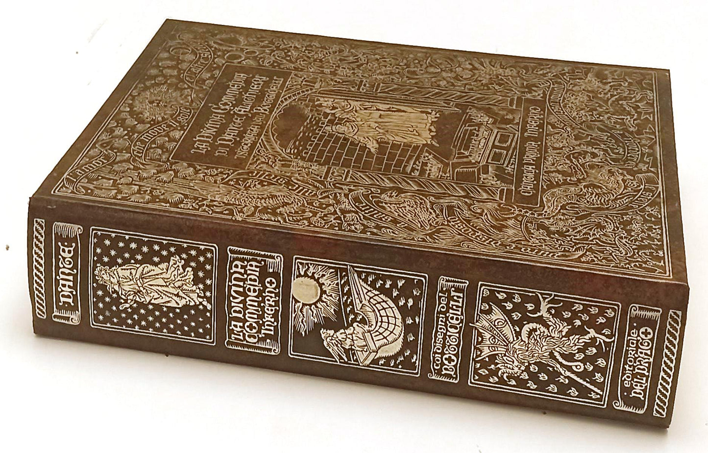 LN- LA DIVINA COMMEDIA BOTTICELLI FASCICOLI COMPLETA- DANTE ALIGHIERI- DEL DRAGO- XFS