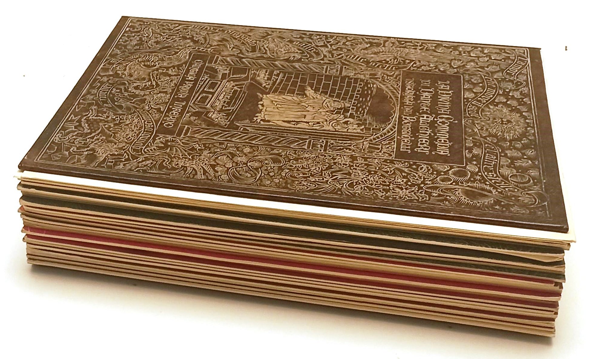 LN- LA DIVINA COMMEDIA BOTTICELLI FASCICOLI COMPLETA- DANTE ALIGHIERI- DEL DRAGO- XFS