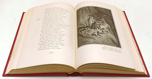 LN- LA DIVINA COMMEDIA DORE'- DANTE ALIGHIERI- MONDADORI- EPOCA- 1954- C- XFS209