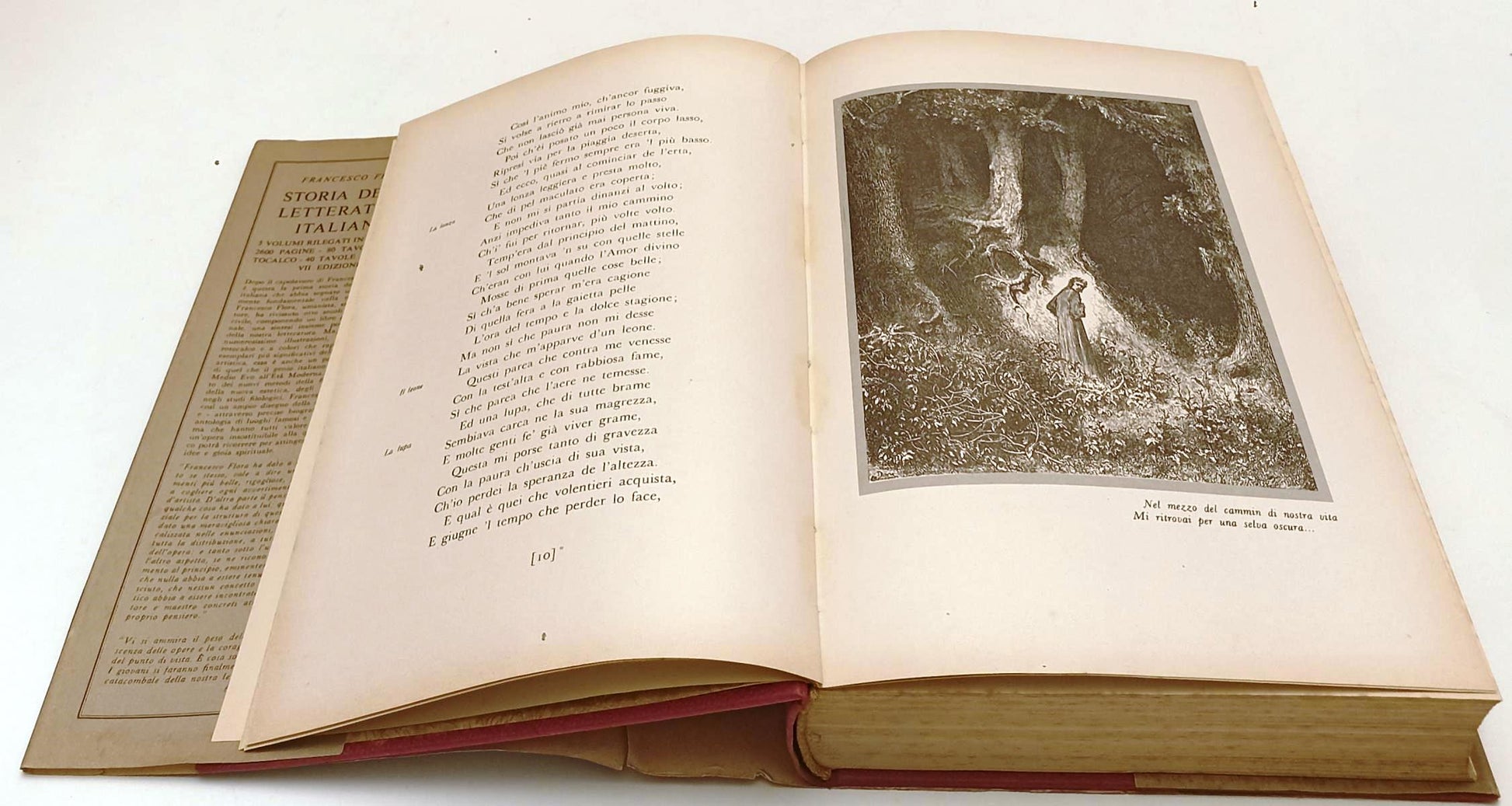 LN- LA DIVINA COMMEDIA DORE'- DANTE ALIGHIERI- MONDADORI- EPOCA- 1954- CS-XFS207