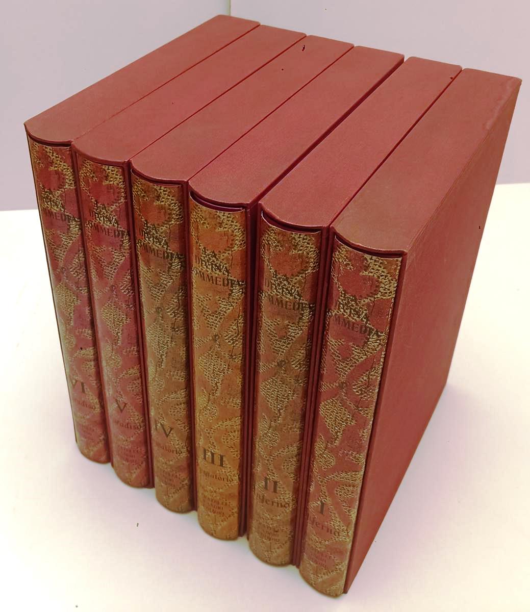LN- LA DIVINA COMMEDIA 6 VOLUMI - DANTE ALIGHIERI - FABBRI--- 1963- CS- BLCG2