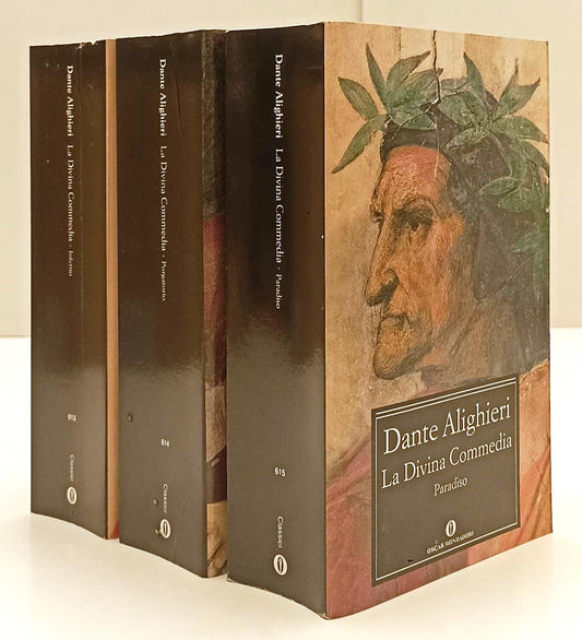 LN- LA DIVINA COMMEDIA 3 VOLUMI - DANTE ALIGHIERI - MONDADORI - OSCAR- B- XFS208