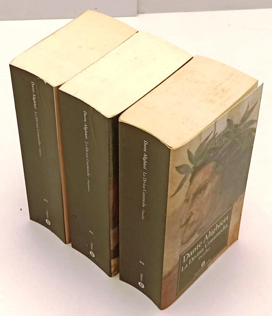 LN- LA DIVINA COMMEDIA 3 VOLUMI - DANTE ALIGHIERI - MONDADORI - OSCAR- B- XFS208