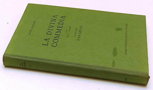 LA DIVINA COMMEDIA VOLUME 3 PARADISO- DANTE ALIGHIERI - UTET- 1969- C-XFS208