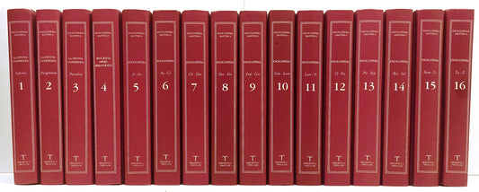 LS- ENCICLOPEDIA DANTESCA 16 VOLUMI COMPLETA COMMEDIA - TRECCANI- 2005- C- BLCG2