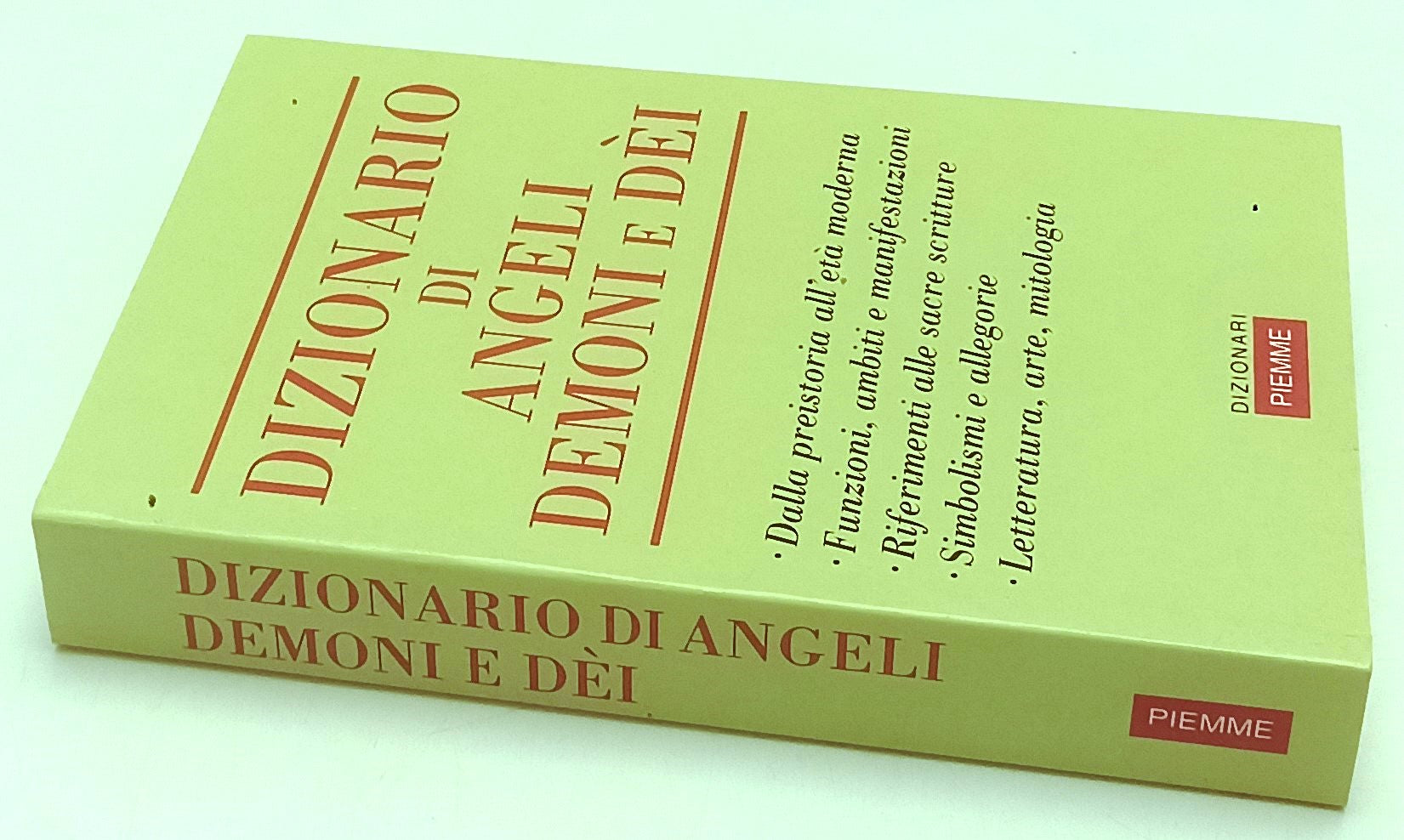 LZ- DIZIONARIO DI ANGELI DEMONI E DEI -- PIEMME - DIZIONARI --- B - XFS179