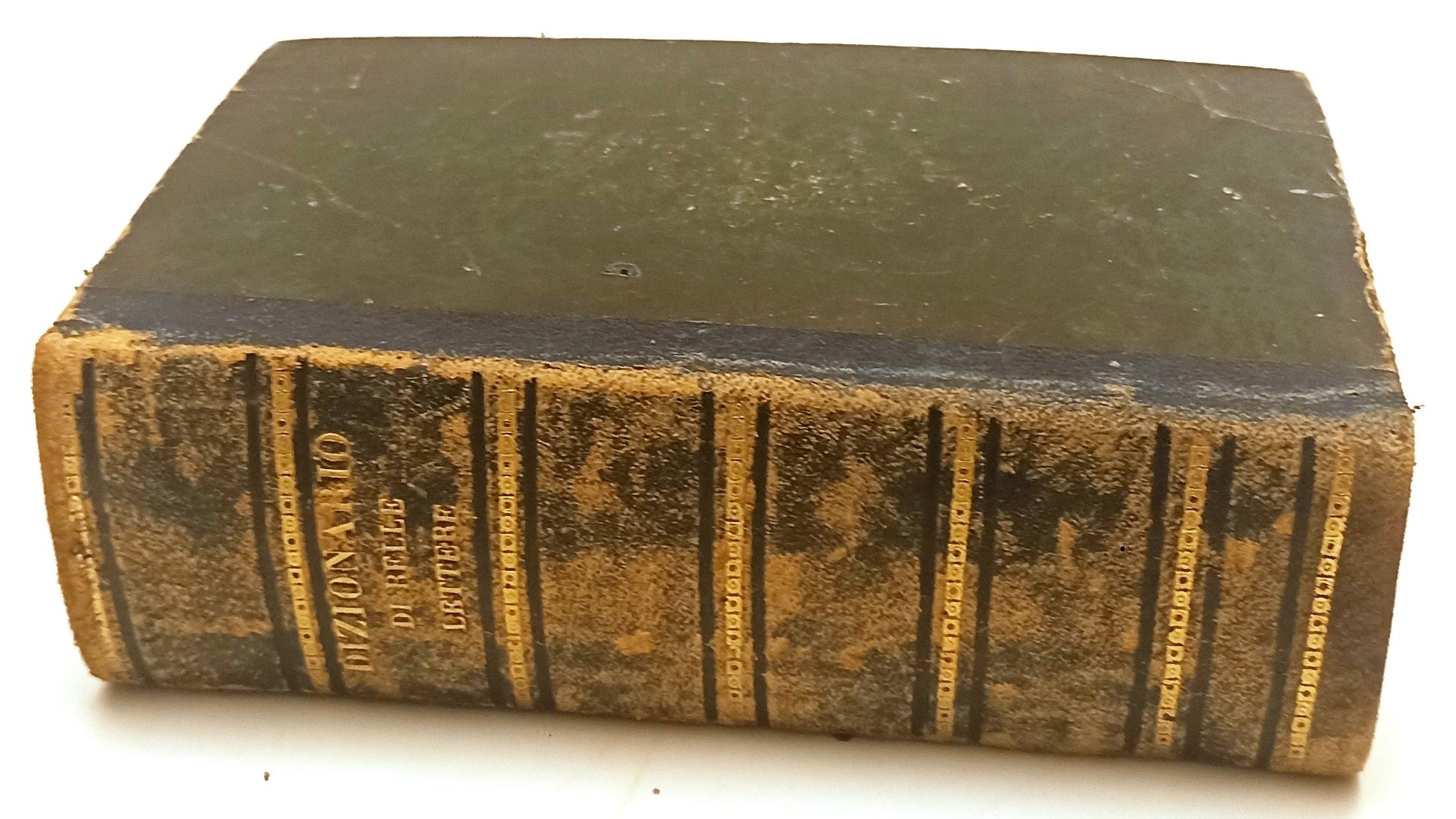 LH- DIZIONARIO DI BELLE LETTERE 3 TOMI VOLUME RILEGATO- BETTINELLI- 1795- XFS133