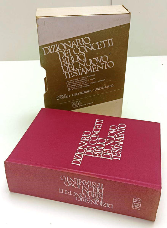 LD- DIZIONARIO DEI CONCETTI BIBLICI DEL NUOVO TESTAMENTO - EDB - 1980- C- YFS965