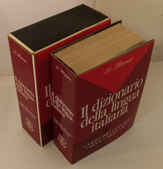 LZ- IL DIZIONARIO DELLA LINGUA ITALIANA- DEVOTO OLI- LE MONNIER- 1990- CS-YFS111
