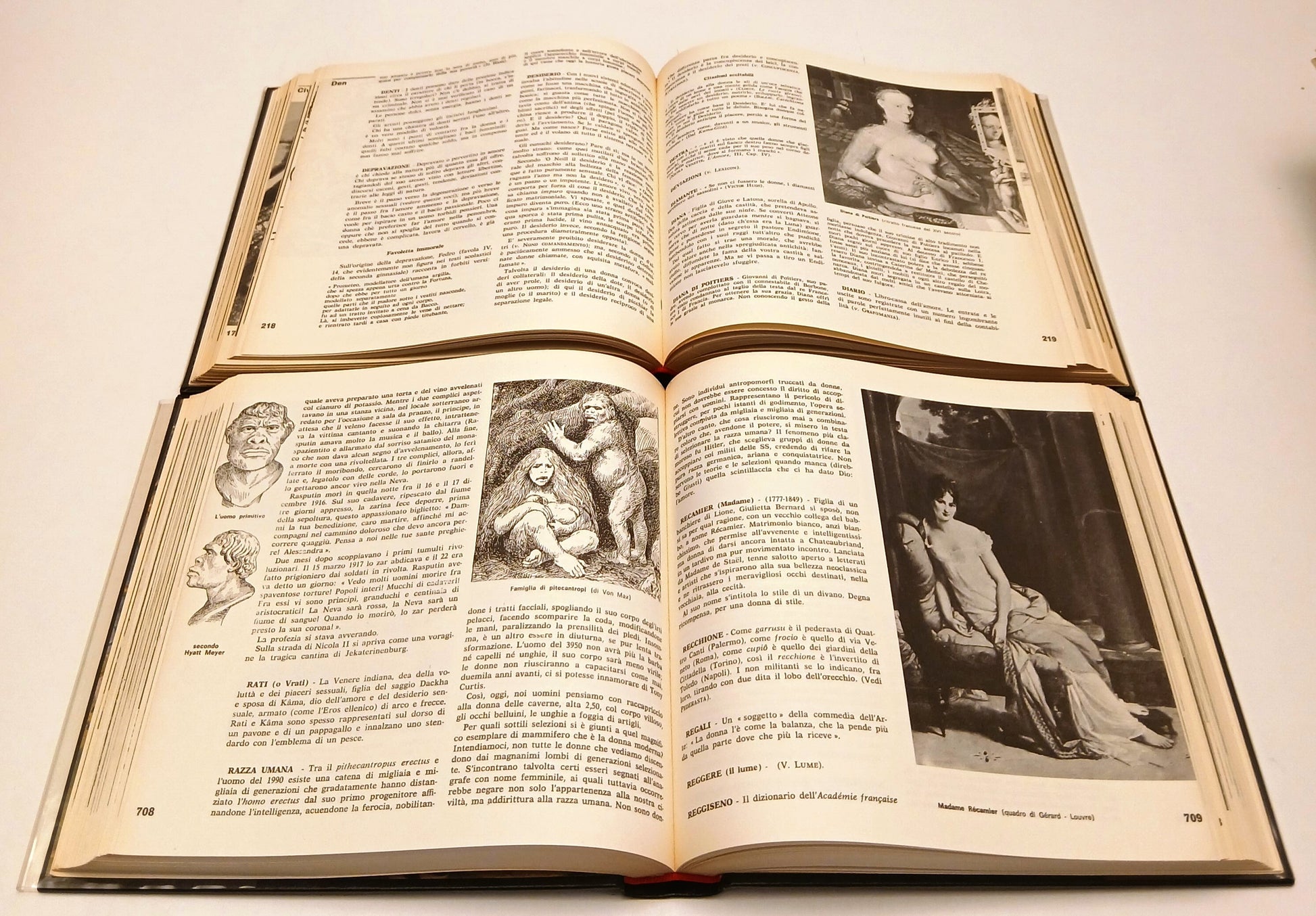 LZ - DIZIONARIO ENCICLOPEDICO DELL'AMORE - NIZZA - E.A.R. --- 1966 - CS - YFS702